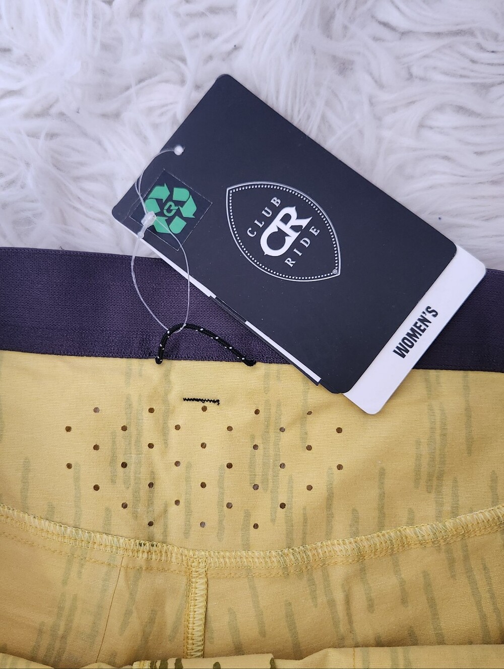 Club Ride Joyride Yellow Cycling Shorts M - Picture 4 of 8